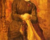 The Honourable Mary Baring - 乔治·费德里科·沃茨